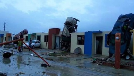 Tornado deixa ao menos 13 mortos em cidade mexicana fronteiriça com EUA