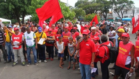 Paralização Nacional faz ato de protesto na praça Deodoro 