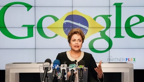 Presidenta Dilma Rousseff durante encontro com a senhora Janet Napolitano, presidemte da Universidade da Califórnia.