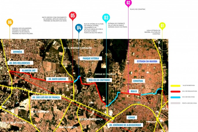 Estrada da Maioba será ligada ao Olho d?Água através da construção de via alternativa