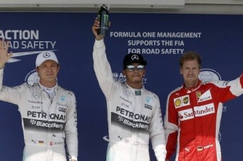 Hamilton mantem 1º lugar 