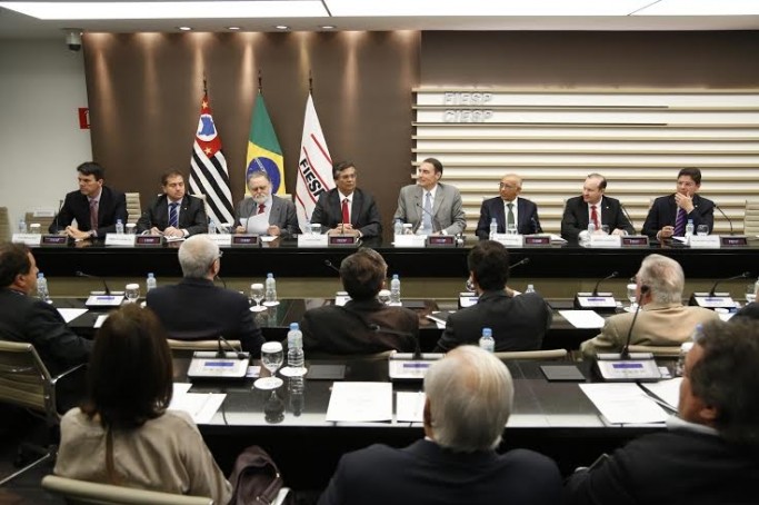 Sao Paulo-SP, 11 de Agosto de 2015 - Reuniao do COnselho Superior do Agronegocio da Fiesp - COSAG, com a participação do Governador do Maranhão, Flavio Dino.Foto: Ayrton Vignola