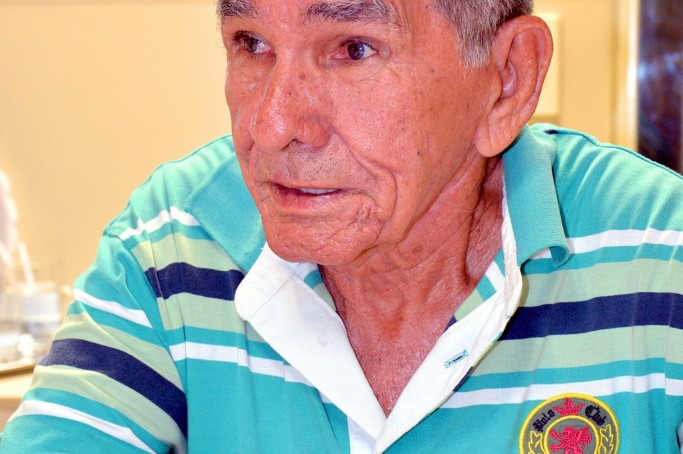 26/08/2015.Crédito:Karlos Geromy/OIMP/D.A.Press.Brasil.São Luís-MA. Augusto Parga ex-jogador do Ferroviário de São Luís-MA.