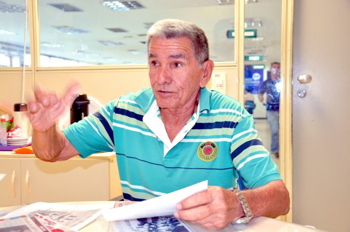 26/08/2015.Crédito:Karlos Geromy/OIMP/D.A.Press.Brasil.São Luís-MA. Augusto Parga ex-jogador do Ferroviário de São Luís-MA.