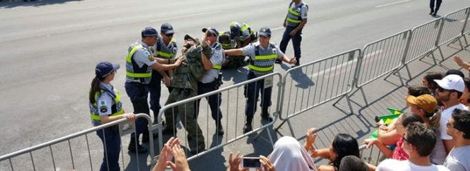 Prostestos em Brasilia