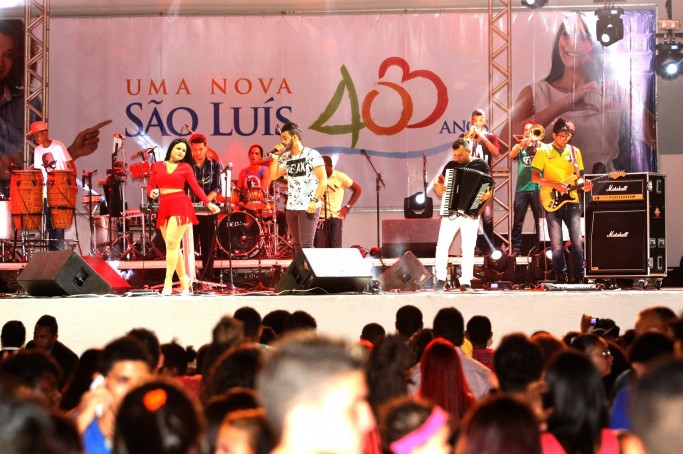 Diversidade de ritmos marca a comemoração dos 403 anos de São Luís na Maria Aragão