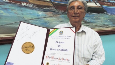 Sílvio Moreno é o único maranhense a receber o Diploma da OMB