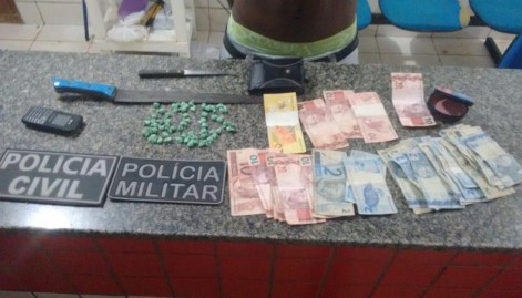 POLICIA CIVIL PRENDE SUSPEITO DE TRÁFICO EM CURURUPU