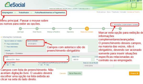 Saiba como cadastrar o trabalhador doméstico no eSocial