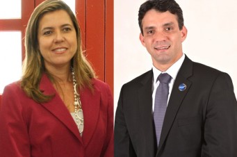 Valéria Lauande e Thiago Diaz  