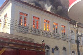 Incêndio no prédio da Seplan