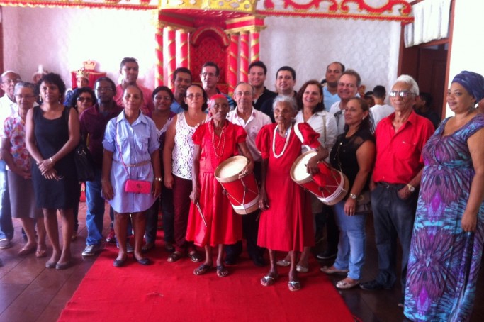 Secretário Felipe Camarão e membros da Secretaria de Cultura estiveram Alcântara visitando os equipamentos culturais ligados à Secma