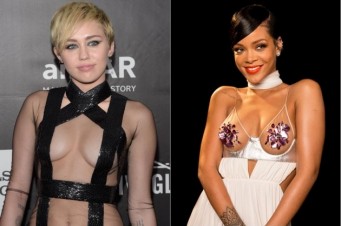 miley e rihanna 