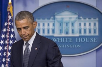 Barack Obama fala à imprensa na Casa Branca 