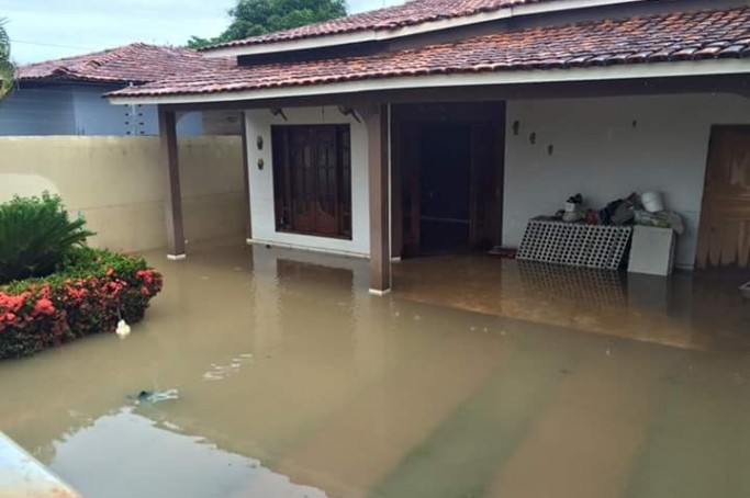 Enchente em Balsas (Foto: Julimar Queiroz)