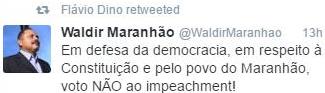 TWITTER DE WALDIR MARANHÃO