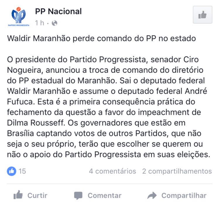 PP Nacional - Waldir Maranhão 