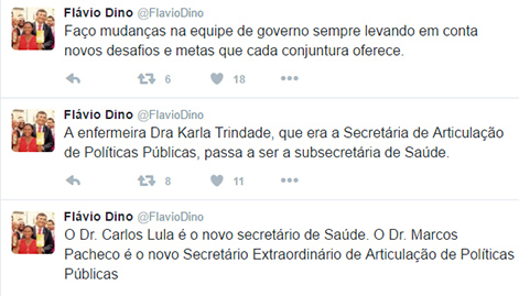 Twitter Flávio Dino