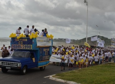 Detran-MA encerra movimento Maio Amarelo com caminhada na Litorânea