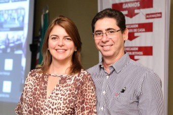 Lia e Fábio Silva, master coachs e franqueados Febracis no Maranhão