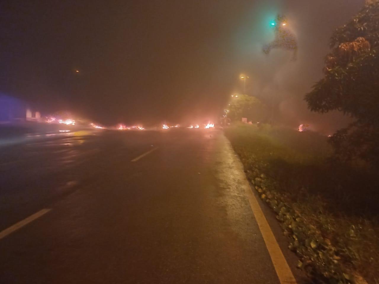 Moradores interditam BR 135 em protesto na zona rural de São Luís SSP