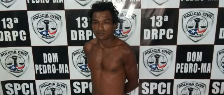 Polícia prende homicida em Dom Pedro