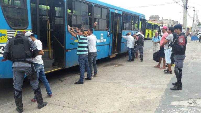 Operação da PM garante segurança no Centro