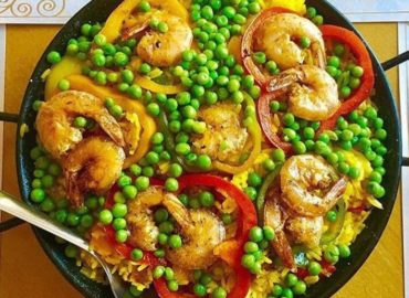 Paella maranhense é novidade em cantina espanhola