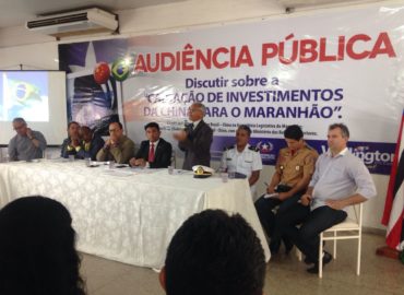 Audiência pública discute parceria entre a China e Maranhão