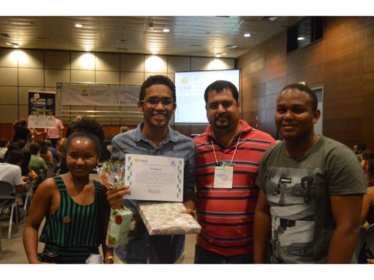 Maranhense é premiado em congresso de química