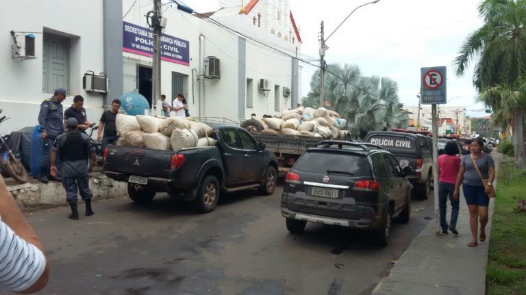 Índios são presos com mais de duas toneladas de maconha, em Barra do Corda
