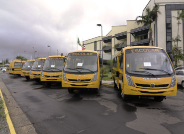 18 novos ônibus são entregues para o interior do estado