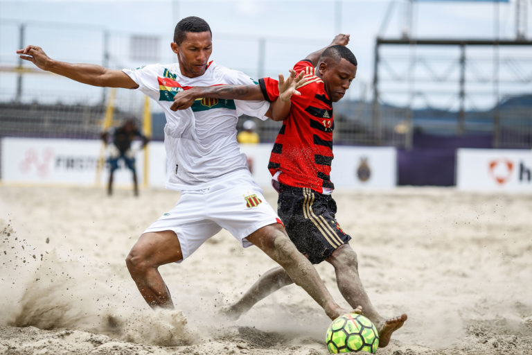Sampaio na final do Campeonato Brasileiro de Clubes de Beach Soccer