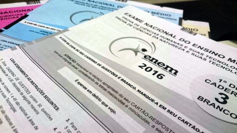 Enem: Inep divulga notas dos treineiros nesta segunda-feira