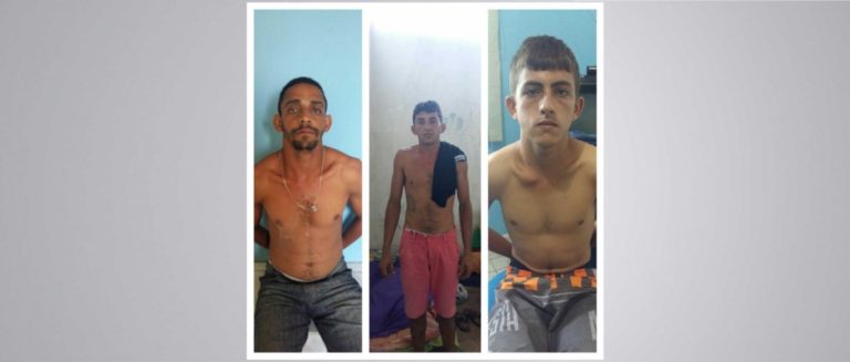 Polícia prende suspeitos de estupro e homicídio