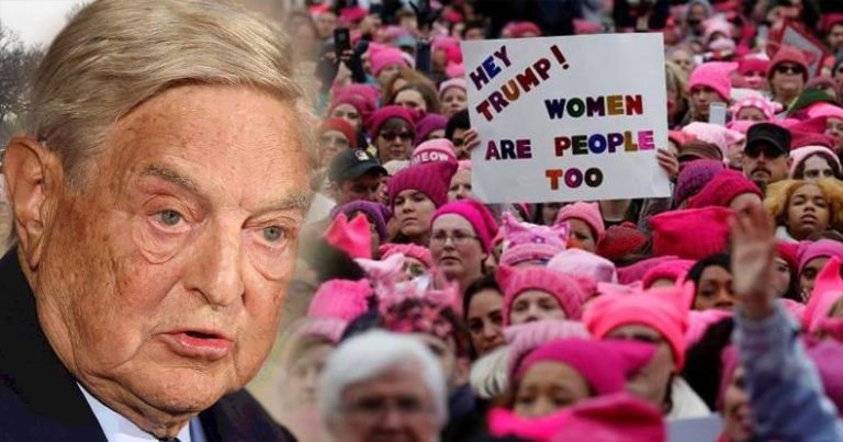 George Soros tem ligação com mais de 50 grupos que participaram da “Marcha das Mulheres”