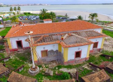 Revitalização do Forte Santo Antônio perto da conclusão