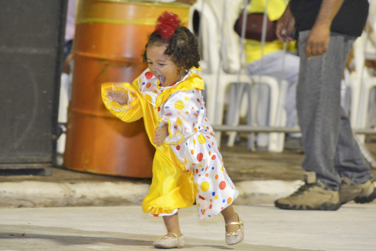 Crianças são destaques no desfile de ontem dos Blocos Tradicionais