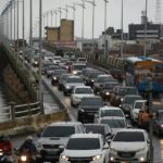 Acidente na Ponte do São Francisco gera congestionamento nesta manhã de segunda-feira (10)