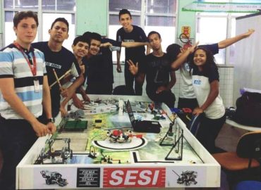 Alunos do SESI participam de Festival de Robótica em Minas Gerais