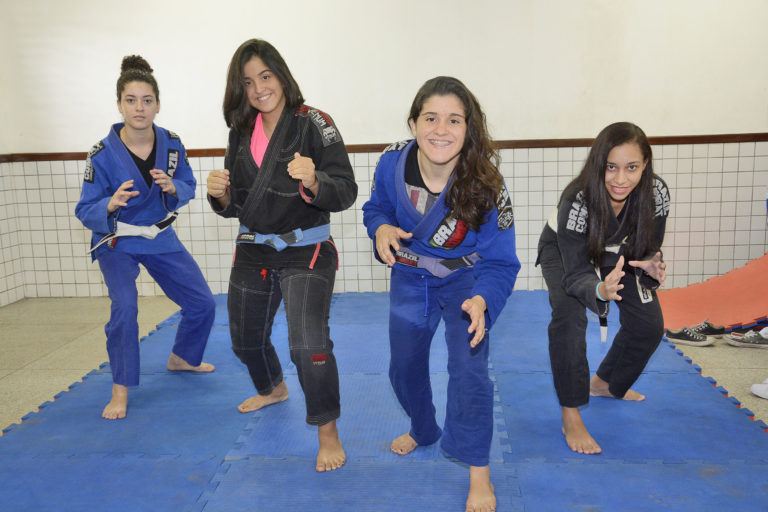 Tatame também é coisa de mulher