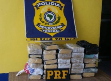 PRF apreende mais de 30 kg de drogas que vinham para São Luís