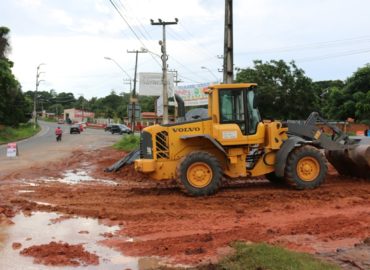 Obras nas MAs 201 e 202 seguem sem parar