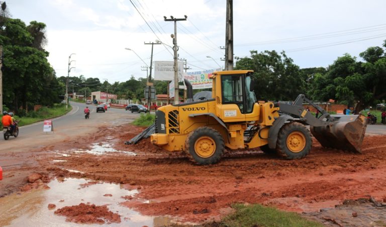 Obras nas MAs 201 e 202 seguem sem parar