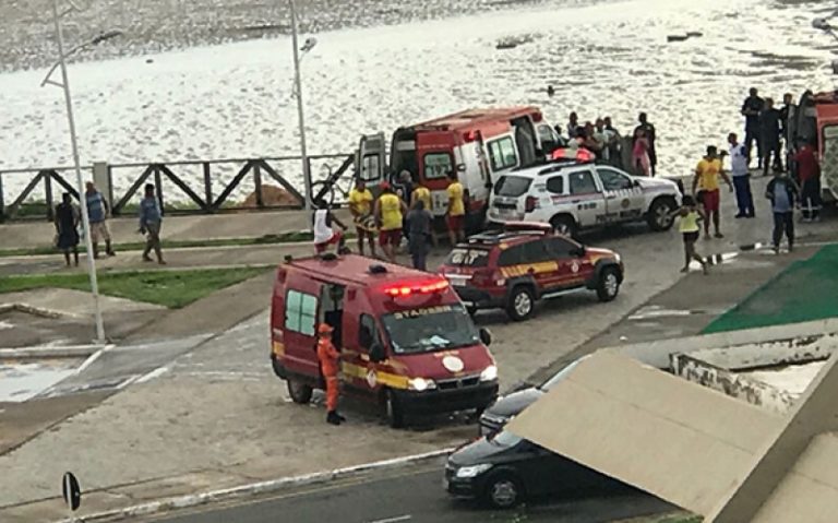 Raio atinge duas pessoas no Espigão Costeiro, em São Luís