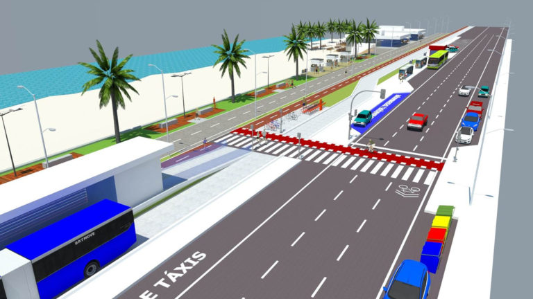 Governador assina contrato de reestruturação da Avenida Litorânea