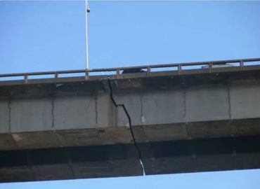 Foto de rachadura em ponte não é em São Luís