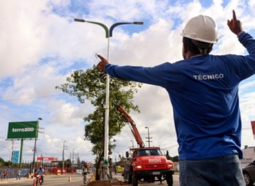 Forquilha recebe nova iluminação pública