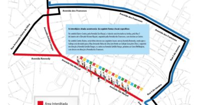 Trânsito é modificado para o festejo de São Marçal