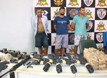Quadrilha é presa com arsenal de guerra no Maranhão